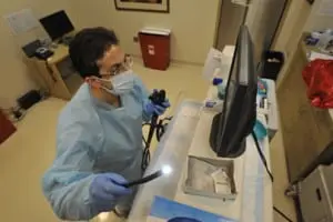 Colonoscopy Screening performed at Midwest Endoscopy Center