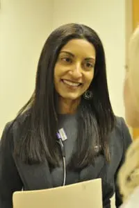 Dr. Gundlapalli + female patient