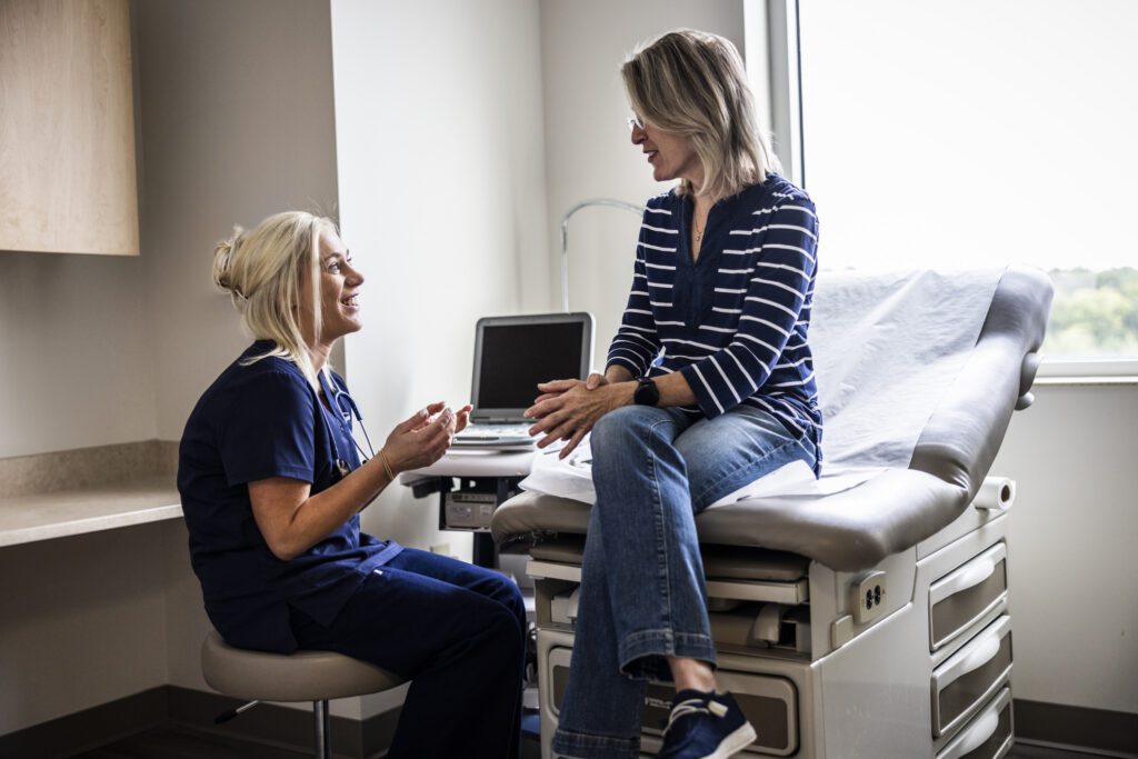 patient in GI consultation